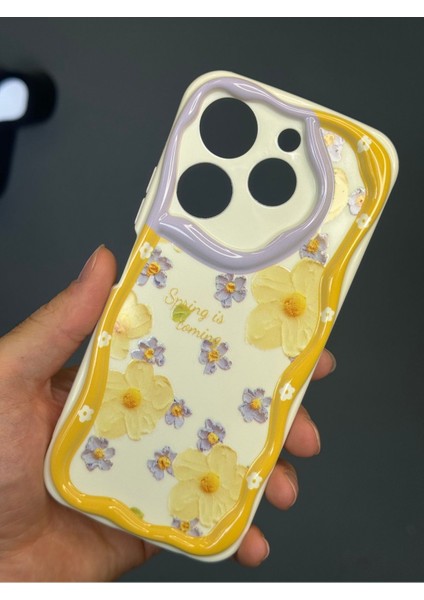 Tecno Spark 20 Pro Uyumlu Kılıf Tasarımlı Desenli Kamera Korumalı Papatya Çiçek Renkli Silikon Kapak modelleri