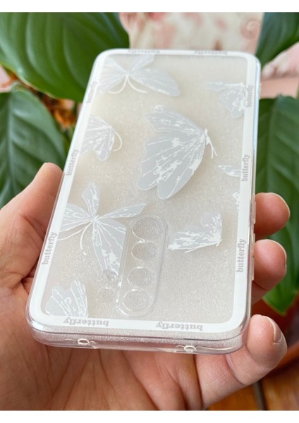 Xiaomi Redmi Note 8 Pro Uyumlu Kılıf Tasarımlı Desenli Kamera Korumalı Şeffaf Kelebek Esnek Yumuşak Kapak modelleri