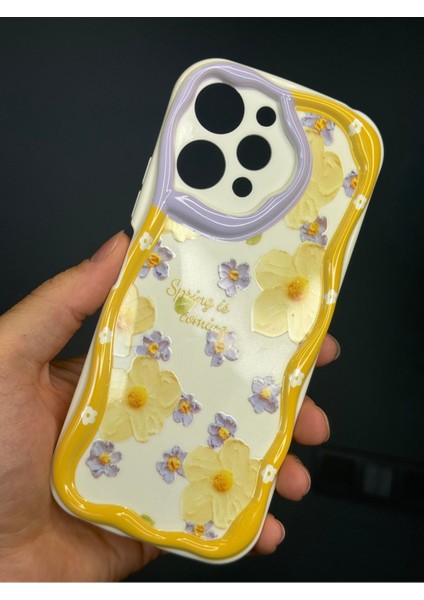 Xiaomi Redmi 12 4g Uyumlu Kılıf Tasarımlı Desenli Kamera Korumalı Papatya Çiçek Renkli Silikon Kapak modelleri