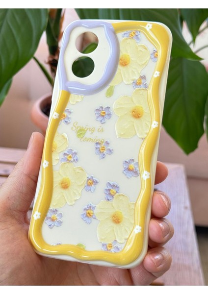 Oppo A38 Kılıf Tasarımlı Desenli Kamera Korumalı Papatya Çiçek Renkli Silikon Kapak fırsatları
