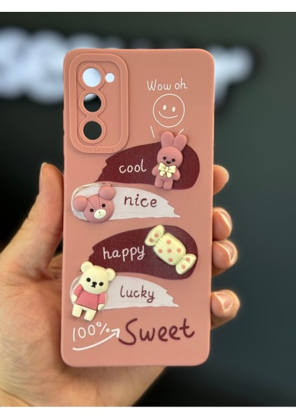 Samsung Galaxy S20 Fe Uyumlu Kılıf Tasarımlı Desenli Kamera Korumalı Tavşan Pembe Yumuşak Silikon Kapak indirimleri