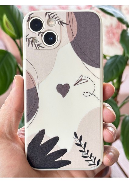 Apple iPhone 14/13 Uyumlu Kılıf Tasarımlı Desenli Kamera Korumalı Secret Garden Kalp Yumuşak Silikon Kapak fiyatları