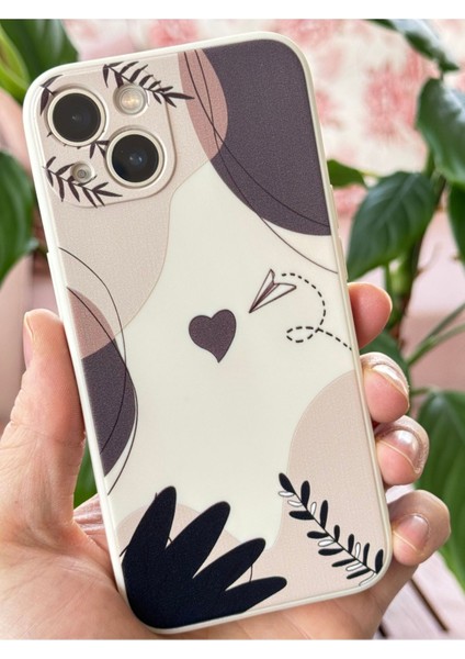 Apple iPhone 14/13 Uyumlu Kılıf Tasarımlı Desenli Kamera Korumalı Secret Garden Kalp Yumuşak Silikon Kapak modelleri