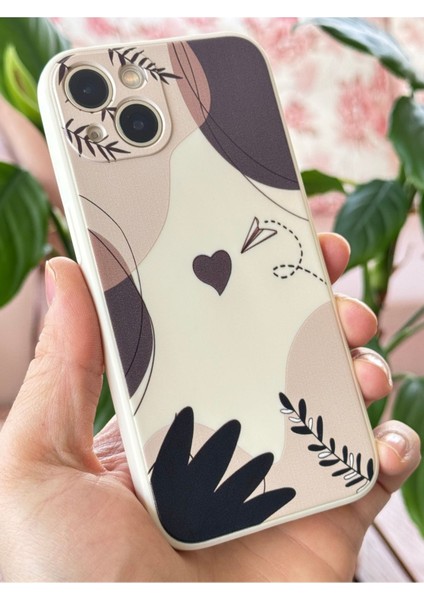 Apple iPhone 14/13 Uyumlu Kılıf Tasarımlı Desenli Kamera Korumalı Secret Garden Kalp Yumuşak Silikon Kapak fırsatları