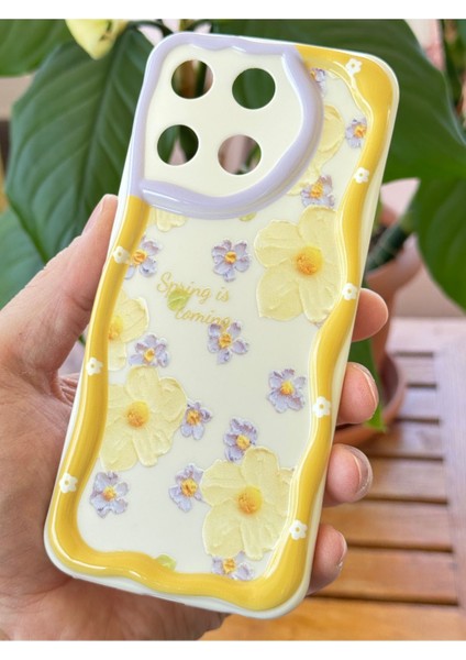 Realme 11 4g Kılıf Tasarımlı Desenli Kamera Korumalı Papatya Çiçek Renkli Silikon Kapak fırsatları