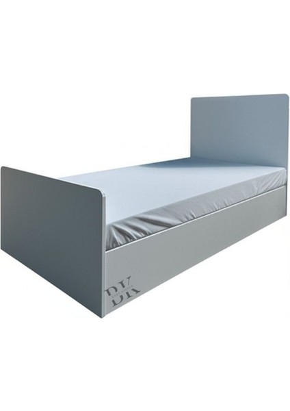 Beyaz Minimalist Tek Kişilik Karyola