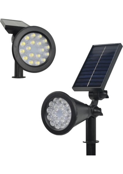 18WATT Solar Çim / Bahçe Aydınlatma Armatürü