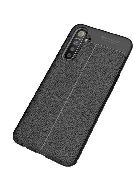 Realme 6 Deri Görünümlü Firo Silikon Kılıf fiyatları