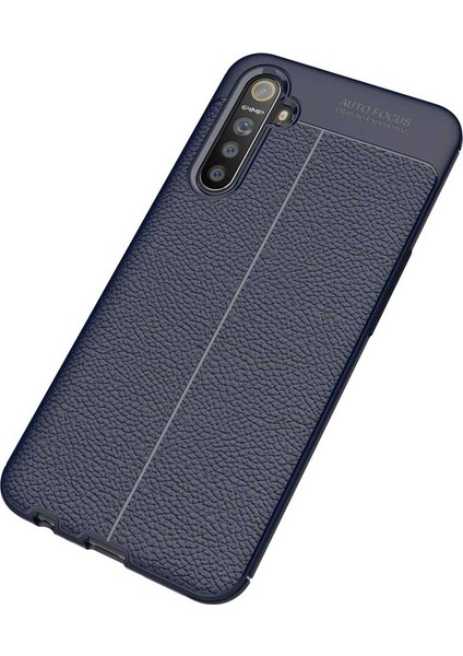 Realme 6 Deri Görünümlü Firo Silikon Kılıf fiyatları