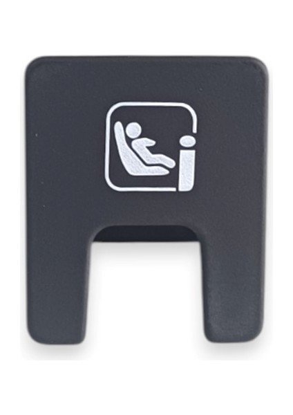 Skoda Kamiq 2024-2027 Arka Koltuk Isofix Kapağı Siyah 654887187