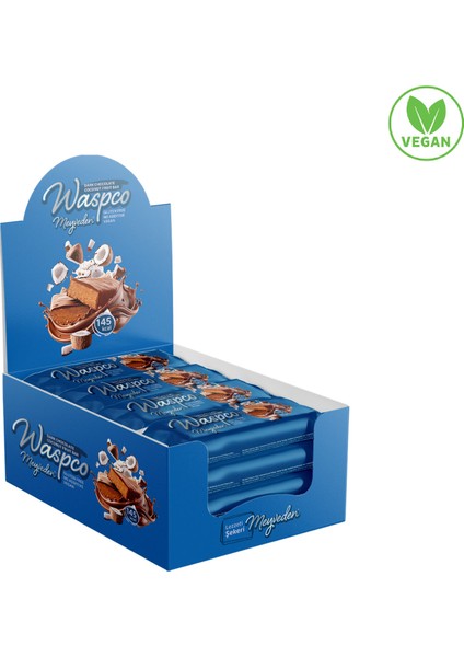 Bitter Çikolata Kaplı Hindistan Cevizli Meyve Bar 35 gr x 12 Adet