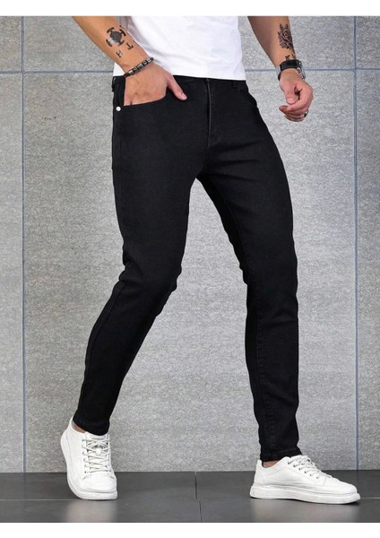 Erkek Casual Normal Bel Jean Kot Pantolon fiyatları