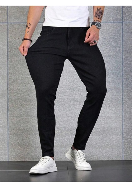 Erkek Casual Normal Bel Jean Kot Pantolon modelleri