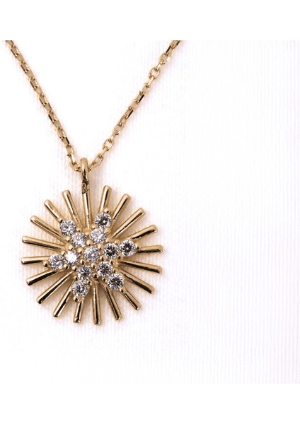 Gümüş Kolye - Aşk Pusulası Tarz Şans Taşlı Modern Tasarım Tarz Stil 925 Ayar Gümüş Kolye-Aşk Pusulası Şans Kolyesi indirimleri