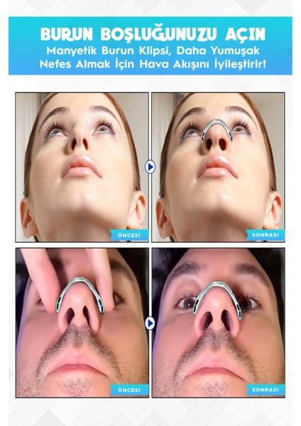 Beyaz Renk Burun Bandı (15'li Paket)