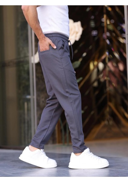 Erkek Örme Kumaş Rahat Geniş Kalıp Casual Jogger Pantolon fiyatları