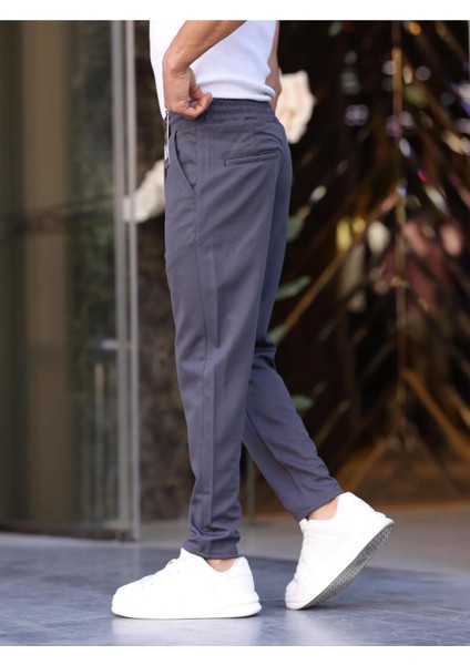 Erkek Örme Kumaş Rahat Geniş Kalıp Casual Jogger Pantolon modelleri
