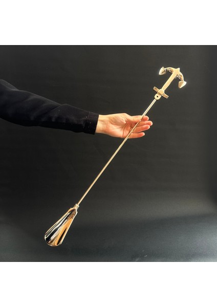 Uzun Ideal Boy Şık Kullanışlı Çapalı Kerata Ayakkabı Çekeceği