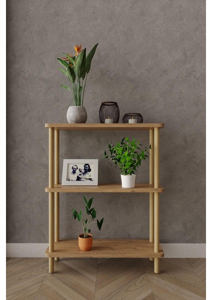 3 Katlı Çok Amaçlı Raf Sehpa – 30X40X74 cm fırsatları