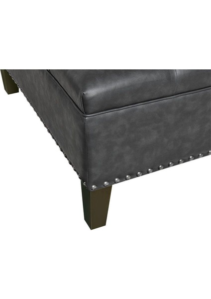 Cozy Leather / Suni Deri Puf ve Orta Sehpa 80X80 cm indirimleri