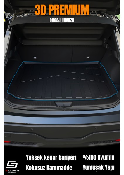 Fiat Egea Sedan 3D Pro Havuzlu Paspas ve Bagaj Havuzu Seti (2'li SET) 2015 Üzeri A+ Kalite indirimleri