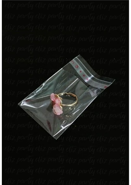 8X20CM Askılı Bantlı Jelatin Opp Poşet Kurabiye Aksesuar Hediye Paketleme Raf Poşeti 100 Adet