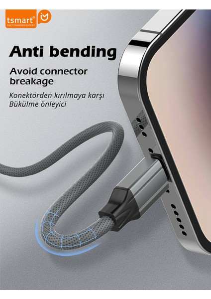 Iphone 8 X Xs Xr 11 12 13 14 Pro Max Plus Uyumlu 30w Hızlı Şarj Kablosu Type C To Lightning indirimleri