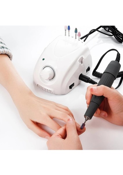 (35000 Devir) Elektrikli Manikür Pedikür Makinesi Freze Tırnak Törpüsü Yüksek Kalite Orijinal Ürün
