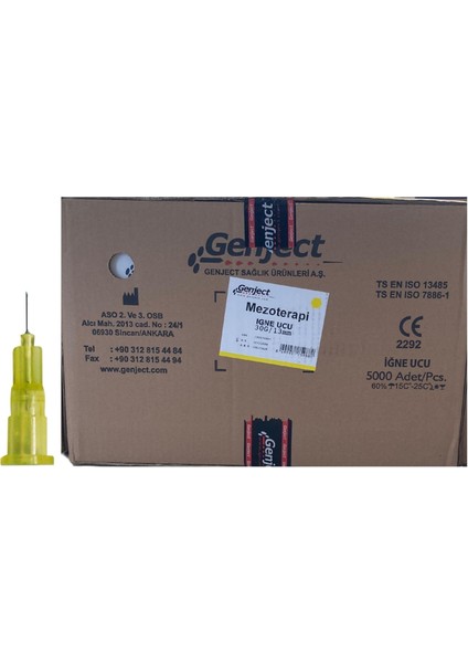 - Mezoterapi 30G 13MM Iğne Ucu - 5000 Adet