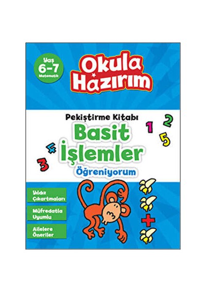 1.sınıfa Hazırlık Seti (Çizgi Çalışmaları+Harf Defteri+Basit Işlemler Öğreniyorum)