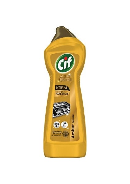 Krem 750 ml - Amonyak - Limon - Gold 3 Lü Karma Paket