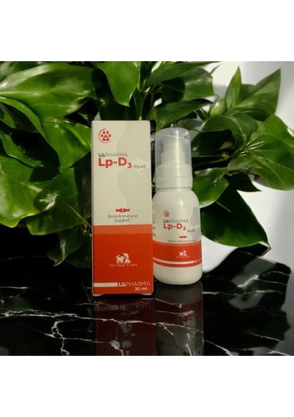 Lp-D3 Kedi&köpek D Vitamini Takviye Liquid 30ML