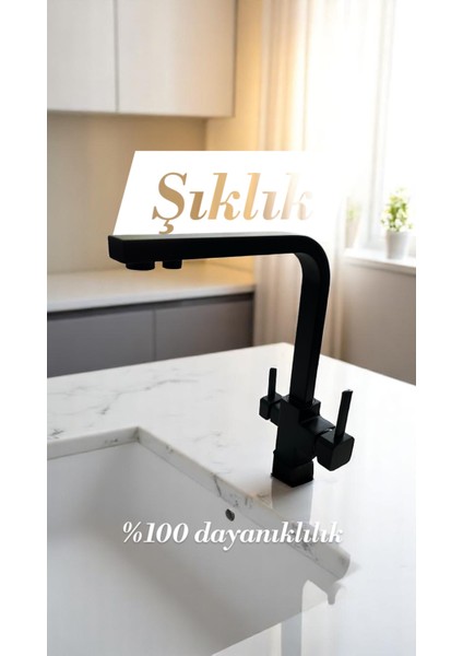 3 Yollu Musluk