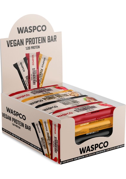 Vegan Protein Bar Karma Kutu 40g x 12 Adet (3 Çeşit)