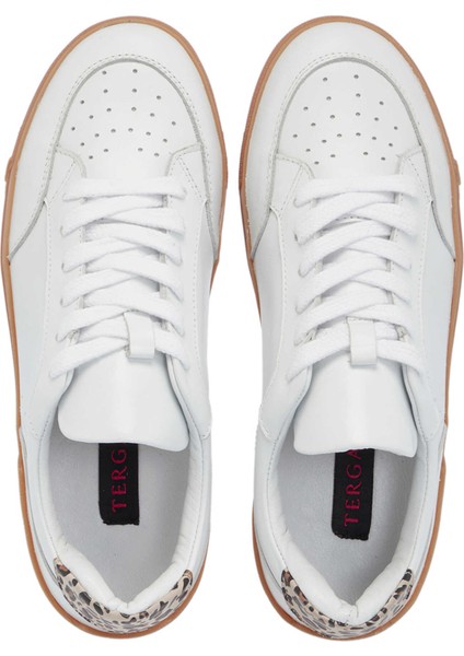 Beyaz Hakiki Deri Kadın Sneaker - K25I1AY68118-A26 indirimleri