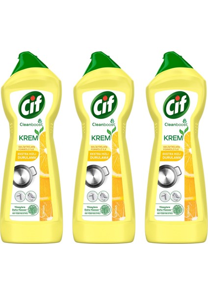 Krem Limonlu 750 ml x 3 Adet