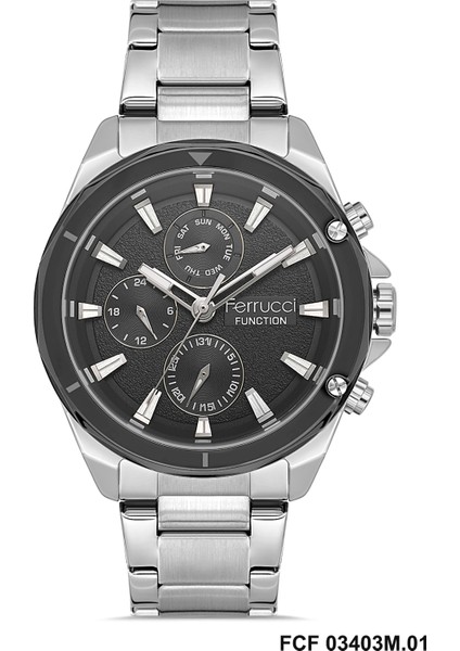 Fc 03347TM Erkek Kol Saati Gümüş Renk Orjinal 2 Yıl Güvenceli + Bileklik Hediyeli