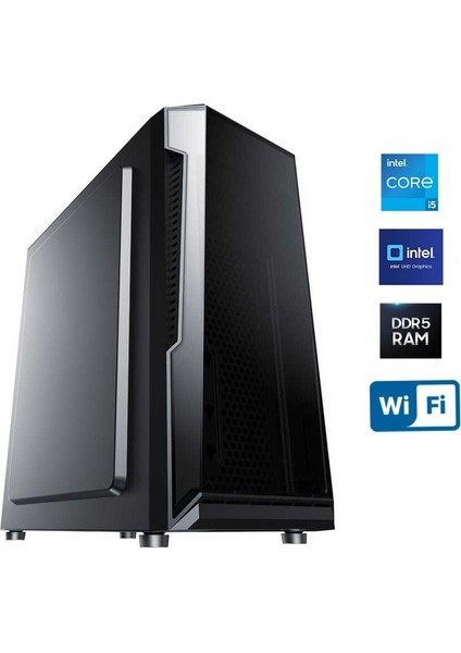 TX6283 I5 12400 32GB Ddr5 Ram 512GB M.2 Nvme SSD Masaüstü Ofis Hazır Sistem