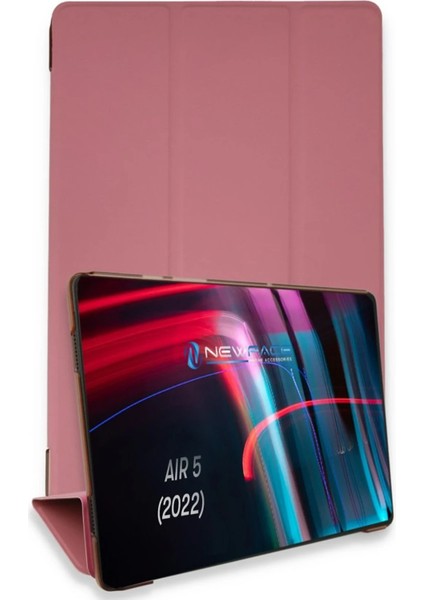 Apple iPad Air 5 (2022) Kılıf Tablet Smart Kılıf - Pembe Zrnet