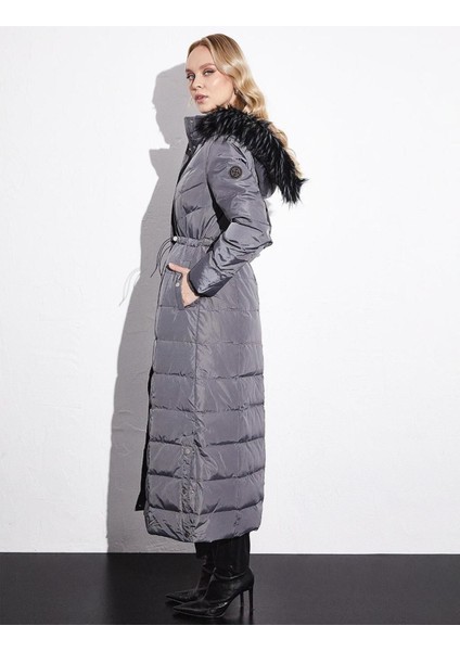 KA-A23-27007 Kayra Kaz Tüyü Mont modelleri