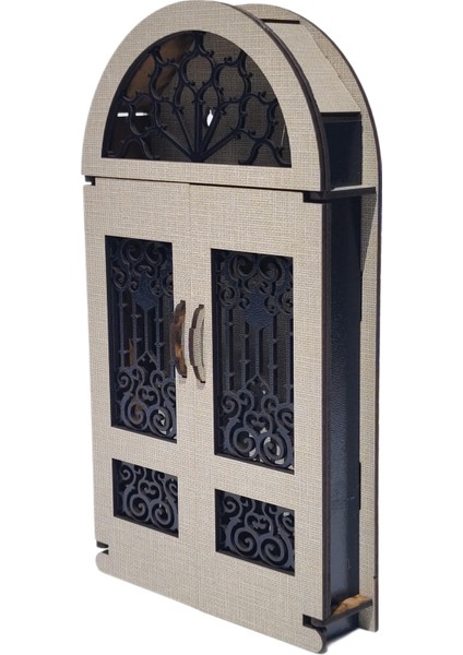 Ahşap Anahtar Kutusu/dekoratif Duvar Anahtarlık Askısı|14*25 CM|AN1020