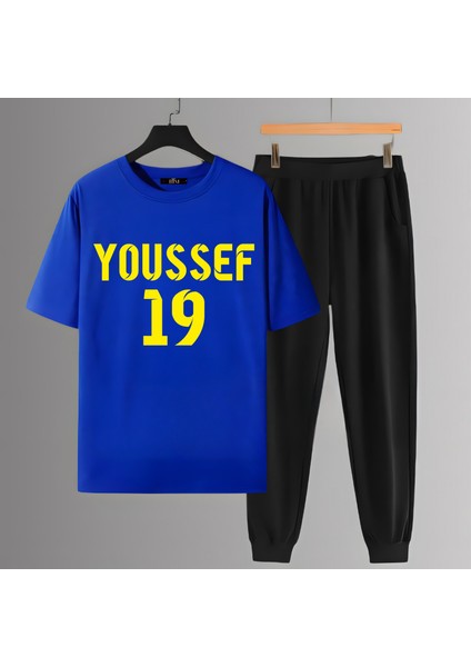 Youssef En Nesyri Futbol Sırt Forma Baskılı Unisex Kısa Kollu Tişört Regular T-Shirt Eşofman Takımı fiyatları