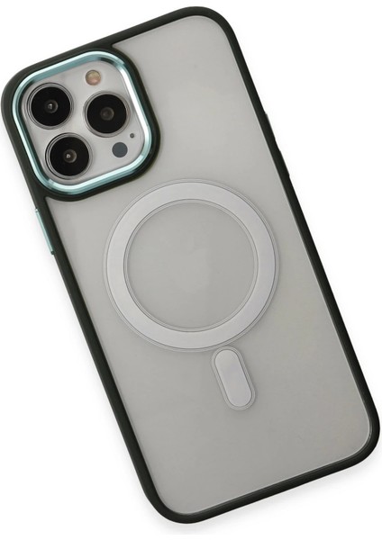 Apple iPhone 15 Pro Max Kılıf Room Magneticsafe Silikon - Köknar Yeşili Zrnet modelleri