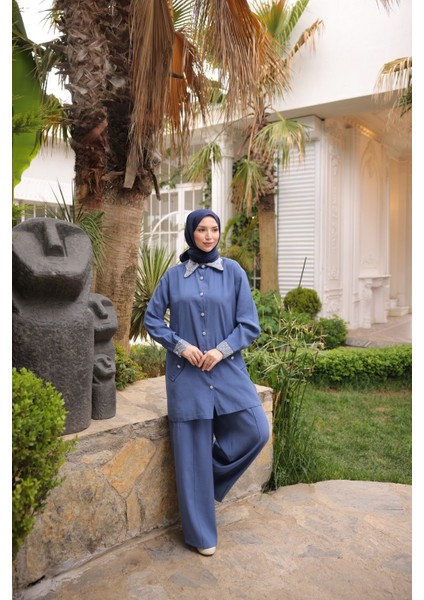 Kadın Tesettür Gömlek-Pantolon & Eşofman Takımı, Alt-Üst Takım 503 fiyatları