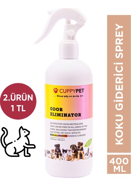 Kedi Koku Giderici Sprey 400 ml