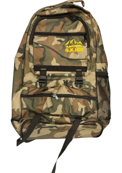 Kamuflajlı Büyük Boy Sırt Çantası