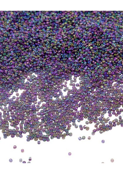 12 Dizi 2 mm Mix Lila 100 gr Boncuğu fiyatları