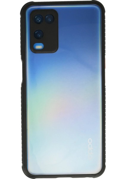 A54 4g Kılıf Miami Şeffaf Silikon - Siyah Zrnet