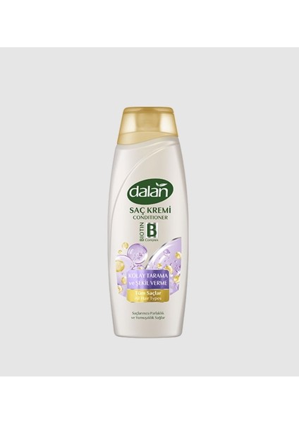 Şampuan Güçlü ve Parlak 450 ml - Dalan Kolay Tarama Saç Kremi 2'li Set