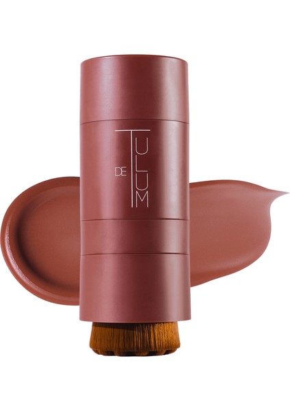 Bronzaura | Güneş Altında Kullanılan Yoğun Bronzlaştırıcı Fırçalı Stick | Kakao Jojoba Havuç Yağı İçeren | Tanning Stick